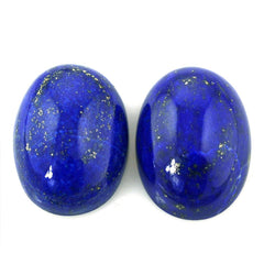 LAPIS LAZULI OVAL CAB 18X13MM 13.90 Cts.