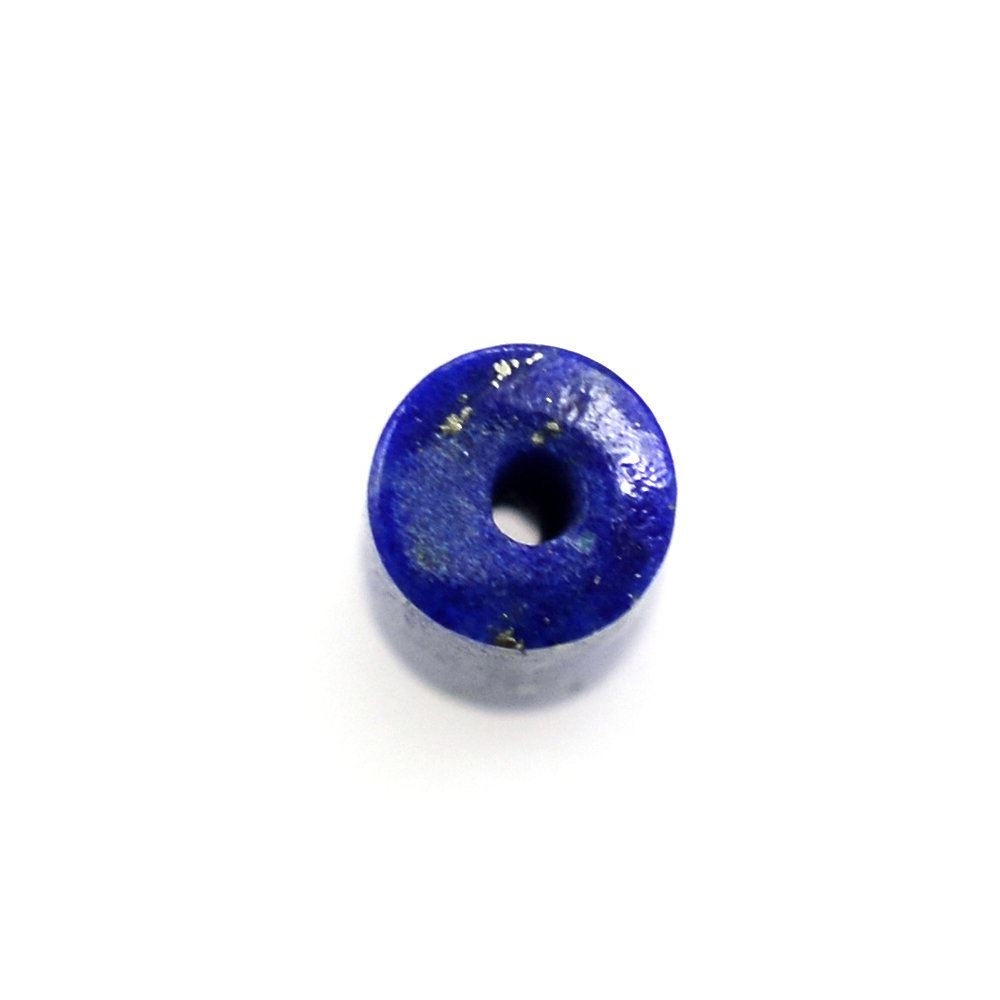 LAPIS LAZULI PLAIN CYLINDER (FULL DRILL 0.60MM) 5X3MM 0.58 Cts.