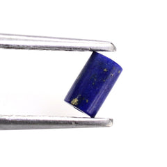 LAPIS LAZULI PLAIN CYLINDER (FULL DRILL 0.60MM) 5X3MM 0.58 Cts.