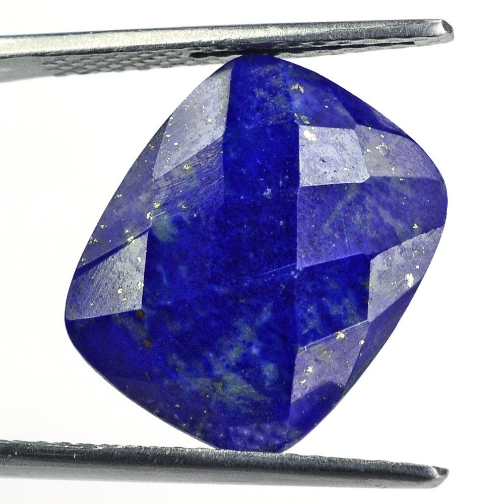 LAPIS LAZULI BRIOLETTE CUSHION IIND 16X13MM 11.57 Cts.