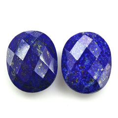 LAPIS LAZULI BRIOLETTE OVAL IIND 15X12MM 8.53 Cts.