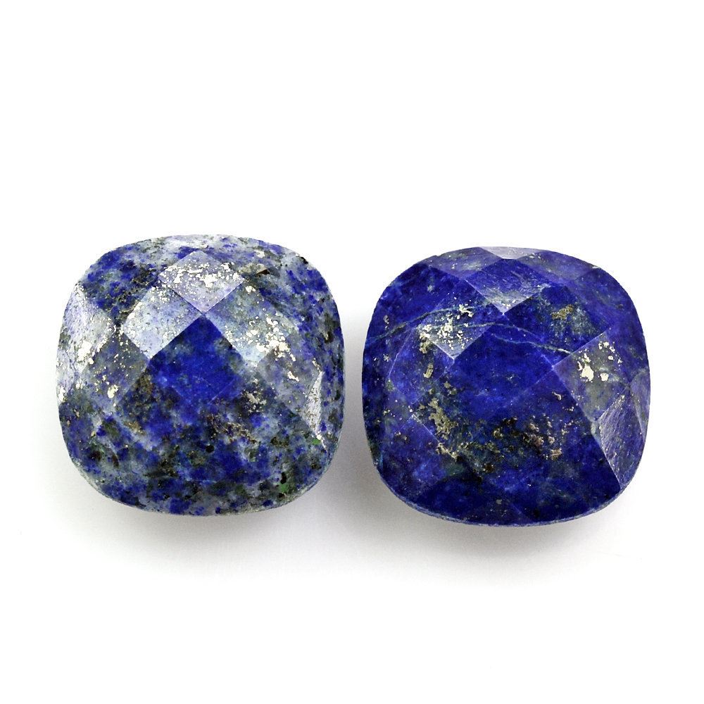 LAPIS LAZULI BRIOLETTE CUSHION IIND 13MM 8.70 Cts.
