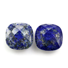 LAPIS LAZULI BRIOLETTE CUSHION IIND 13MM 8.70 Cts.
