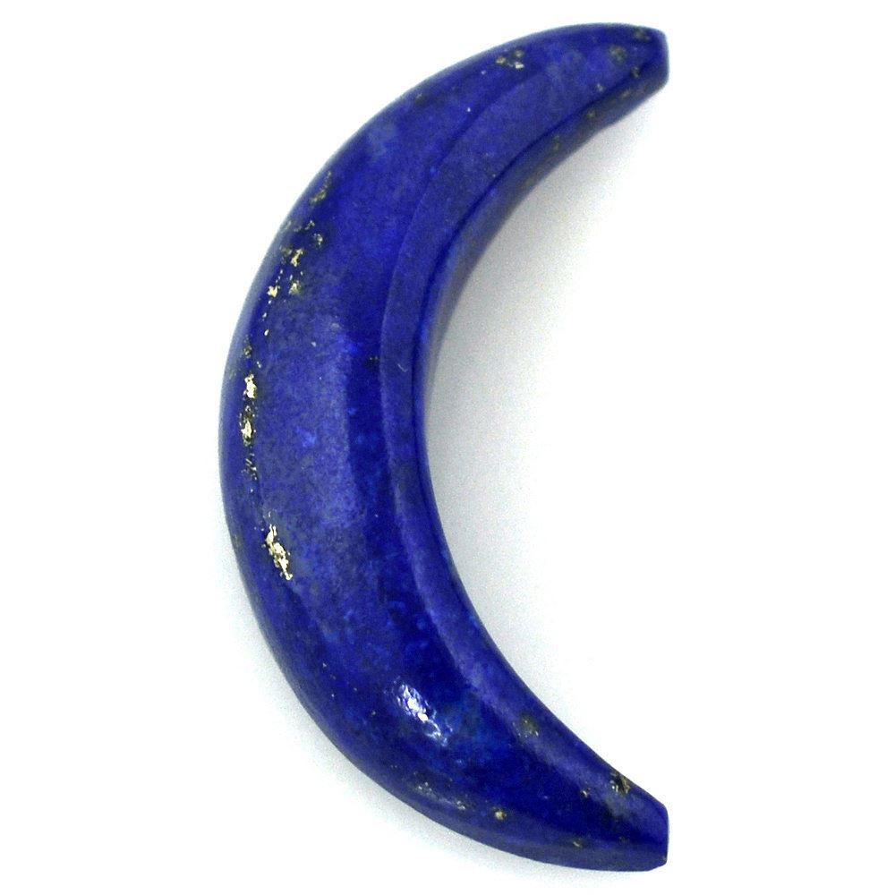 LAPIS LAZULI PLAIN C SHAPE FANCY 18X4MM 3.15 Cts.