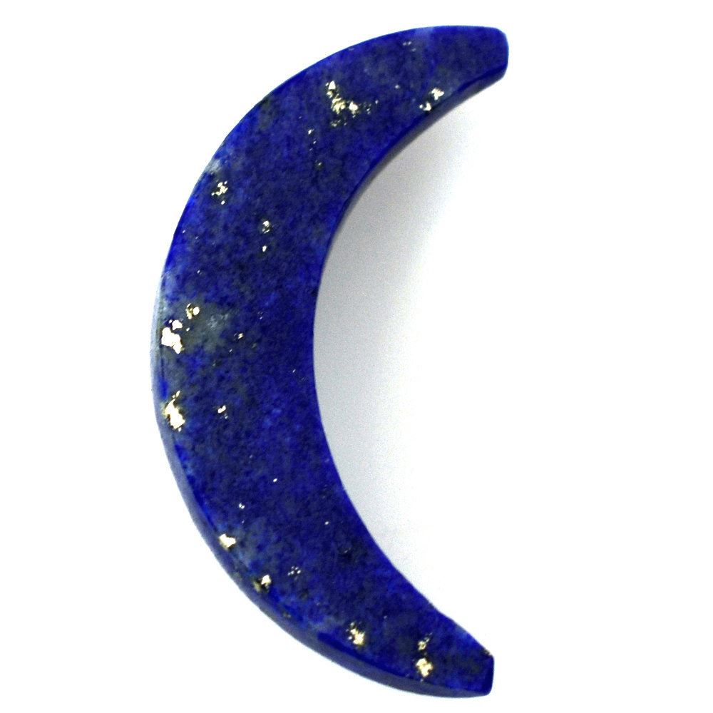 LAPIS LAZULI PLAIN C SHAPE FANCY 18X4MM 3.15 Cts.