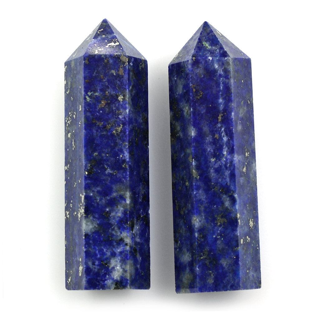 LAPIS LAZULI STEP CUT PENCIL IIIRD 30X8MM 23.83 Cts.