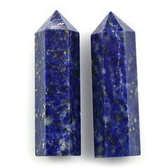 LAPIS LAZULI STEP CUT PENCIL IIIRD 30X8MM 23.83 Cts.