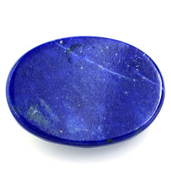 LAPIS LAZULI ROSE CUT OVAL CAB 18X13MM 10.65 Cts.