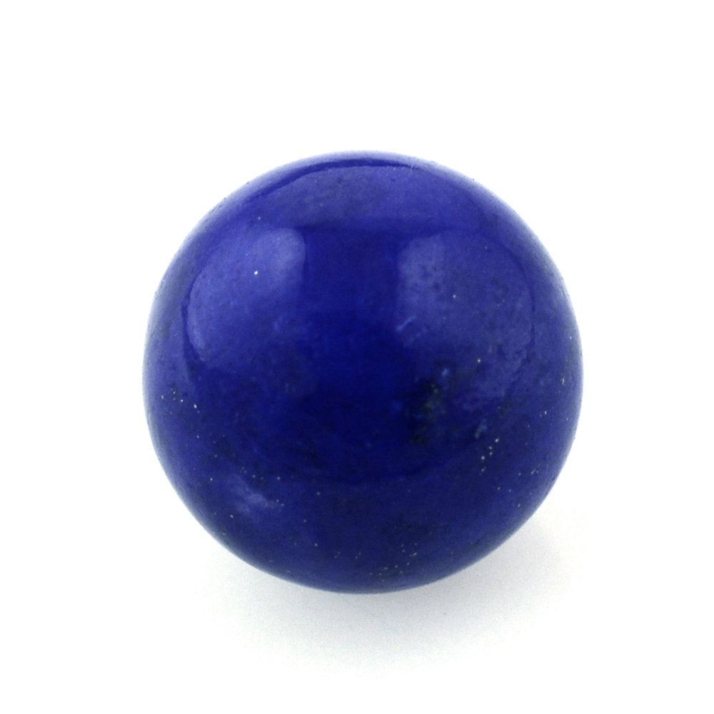 LAPIS LAZULI PLAIN BALLS (HALF DRILL 0.90MM) 8.20MM 4.22 Cts.