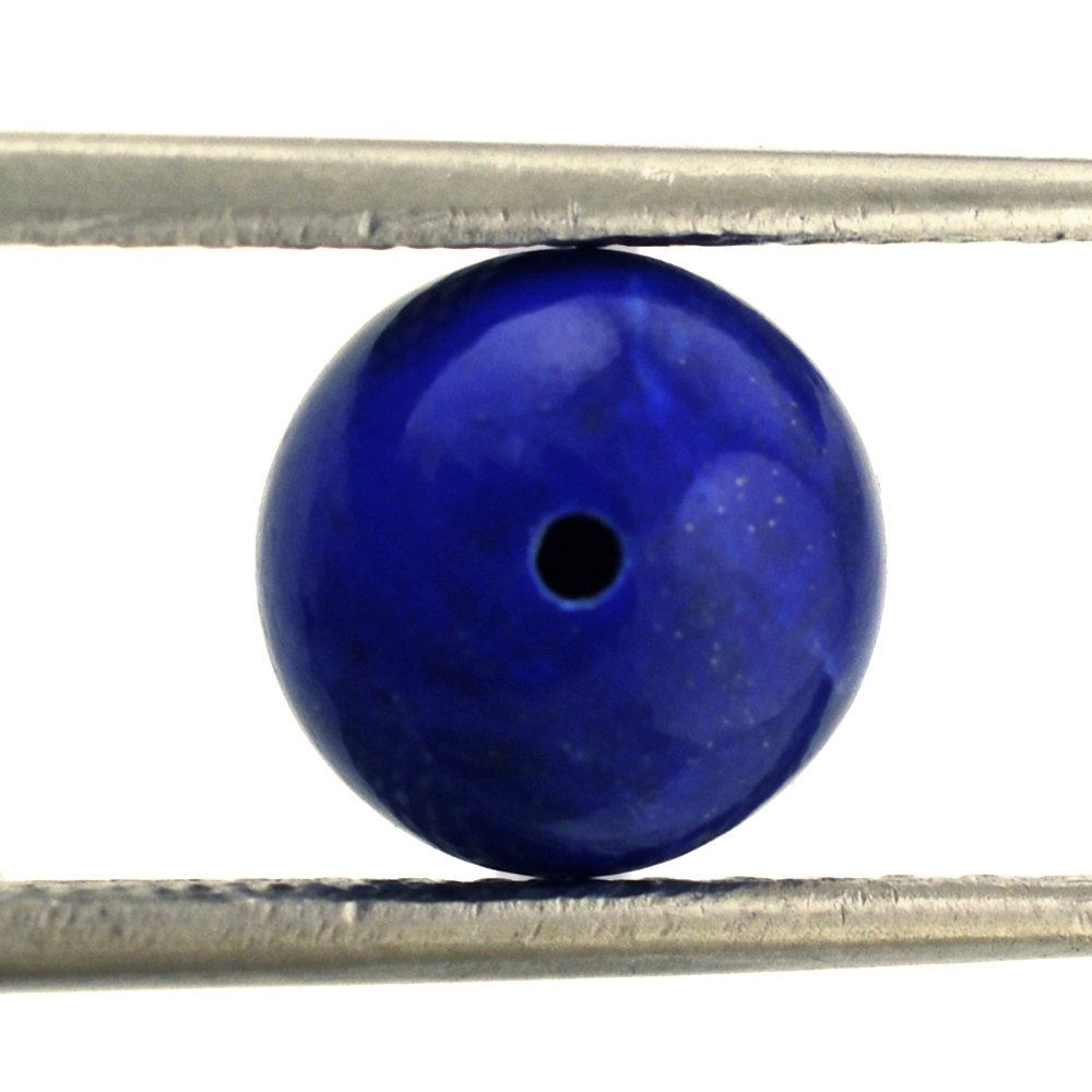 LAPIS LAZULI PLAIN BALLS (HALF DRILL 0.90MM) 8.20MM 4.22 Cts.