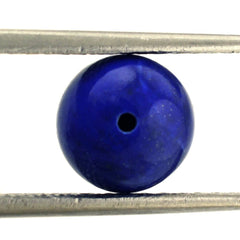 LAPIS LAZULI PLAIN BALLS (HALF DRILL 0.90MM) 8.20MM 4.22 Cts.