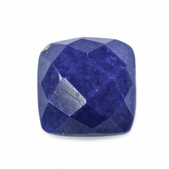 LAPIS LAZULI CHECKER CUSHION CAB 8MM 2.23 Cts.