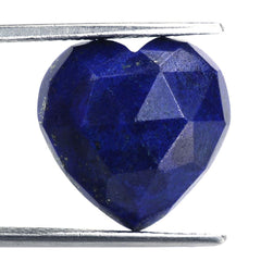 LAPIS LAZULI ROSE CUT HEART CAB 15MM 10.90 Cts.