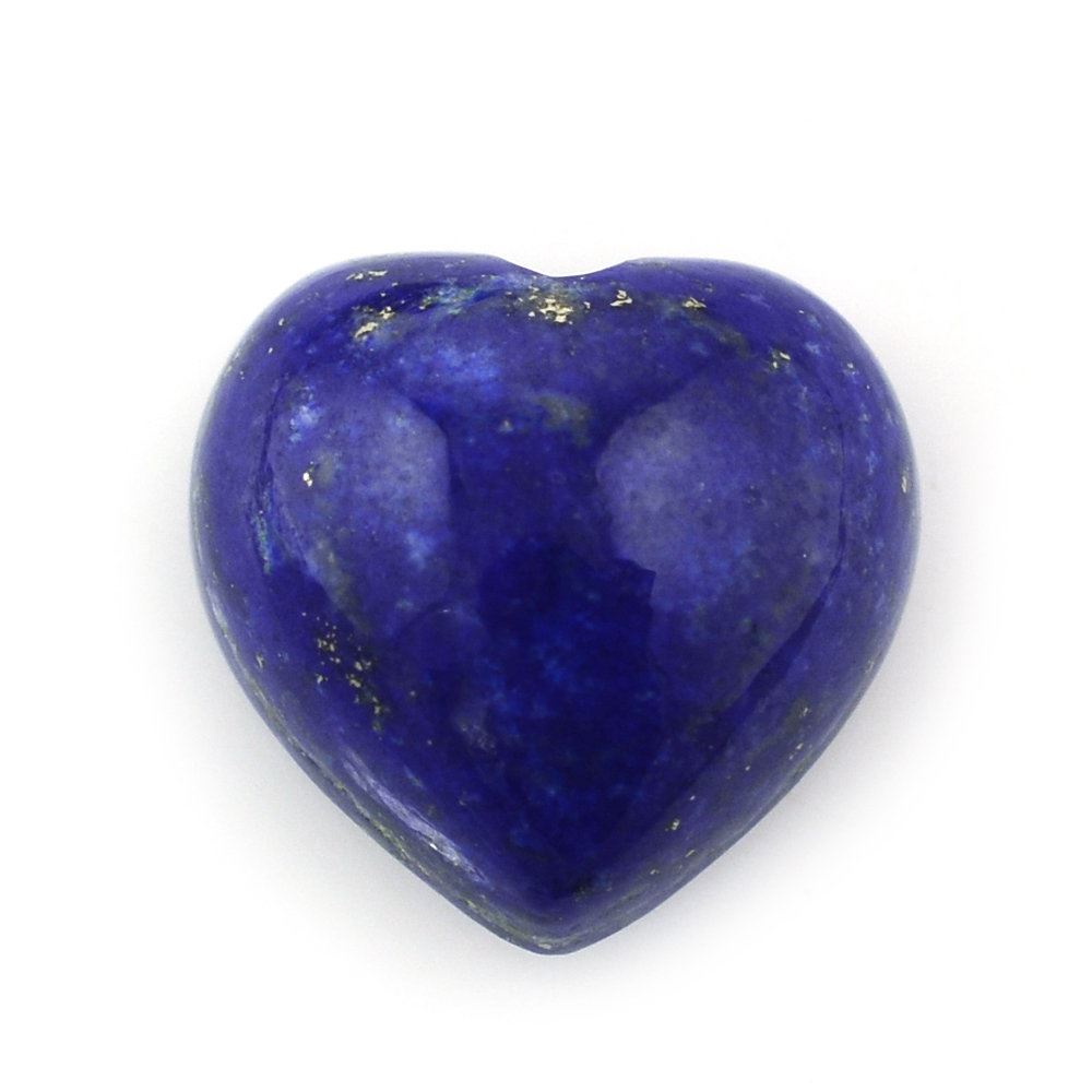LAPIS LAZULI HEART CAB 10MM 4.25 Cts.