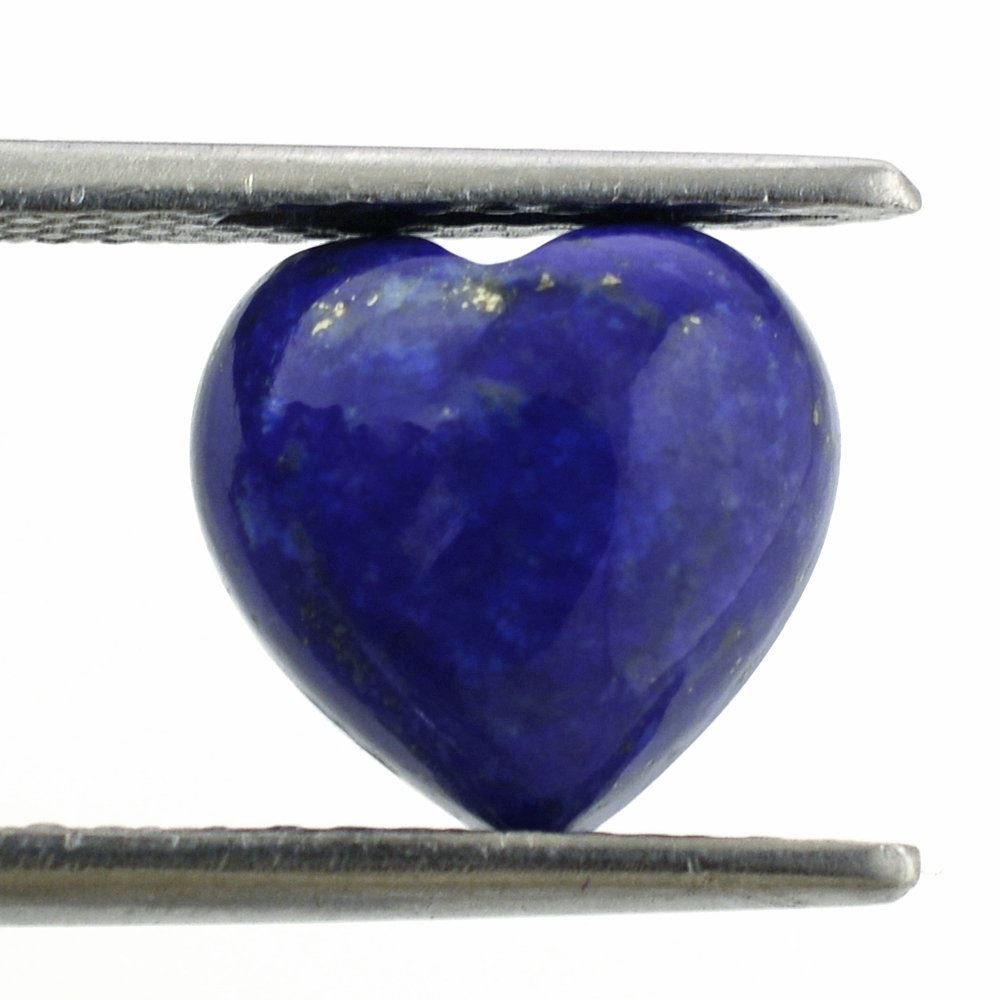 LAPIS LAZULI HEART CAB 10MM 4.25 Cts.