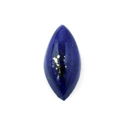 LAPIS LAZULI MARQUISE CAB (FROSTED BOTTOM) 6.50X3MM 0.37 Cts.