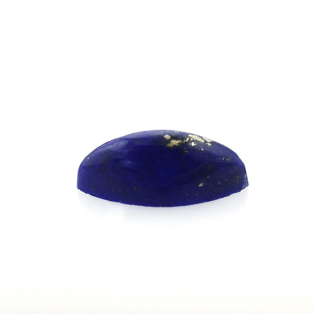 LAPIS LAZULI MARQUISE CAB (FROSTED BOTTOM) 6.50X3MM 0.37 Cts.