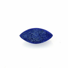 LAPIS LAZULI MARQUISE CAB (FROSTED BOTTOM) 6.50X3MM 0.37 Cts.