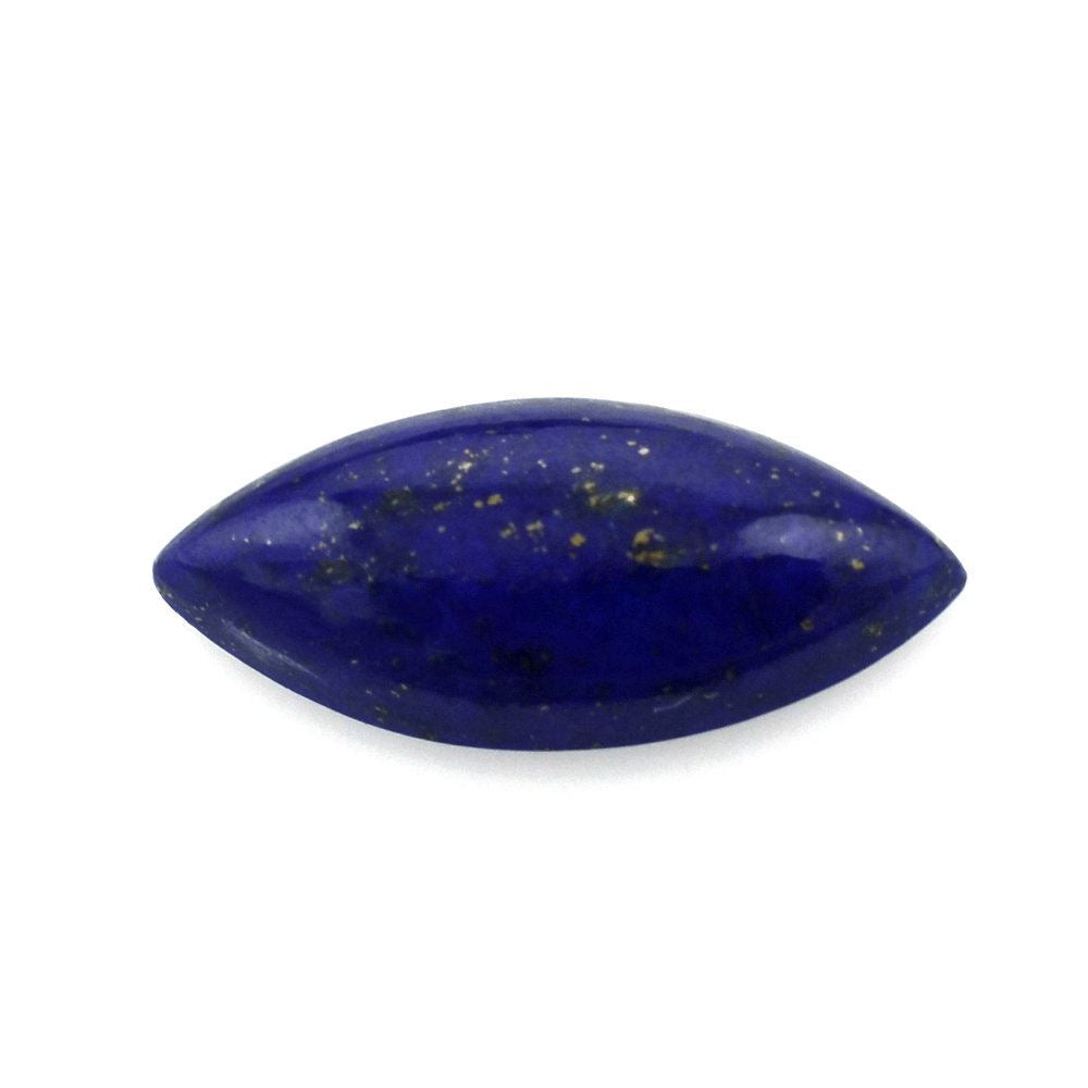 LAPIS LAZULI MARQUISE CAB (FROSTED BOTTOM) 11.90X5.50MM 1.30 Cts.