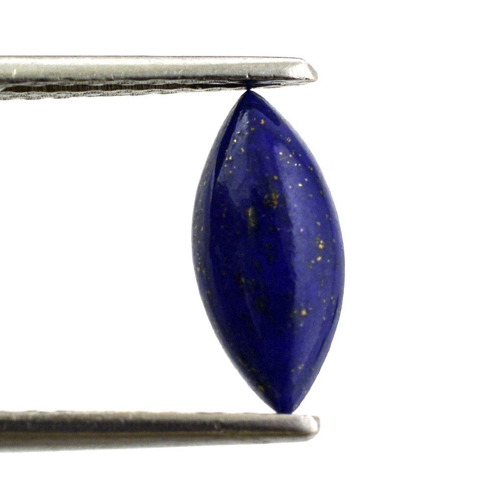 LAPIS LAZULI MARQUISE CAB (FROSTED BOTTOM) 11.90X5.50MM 1.30 Cts.