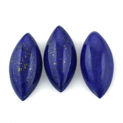 LAPIS LAZULI MARQUISE CAB (FROSTED BOTTOM) 11.90X5.50MM 1.30 Cts.