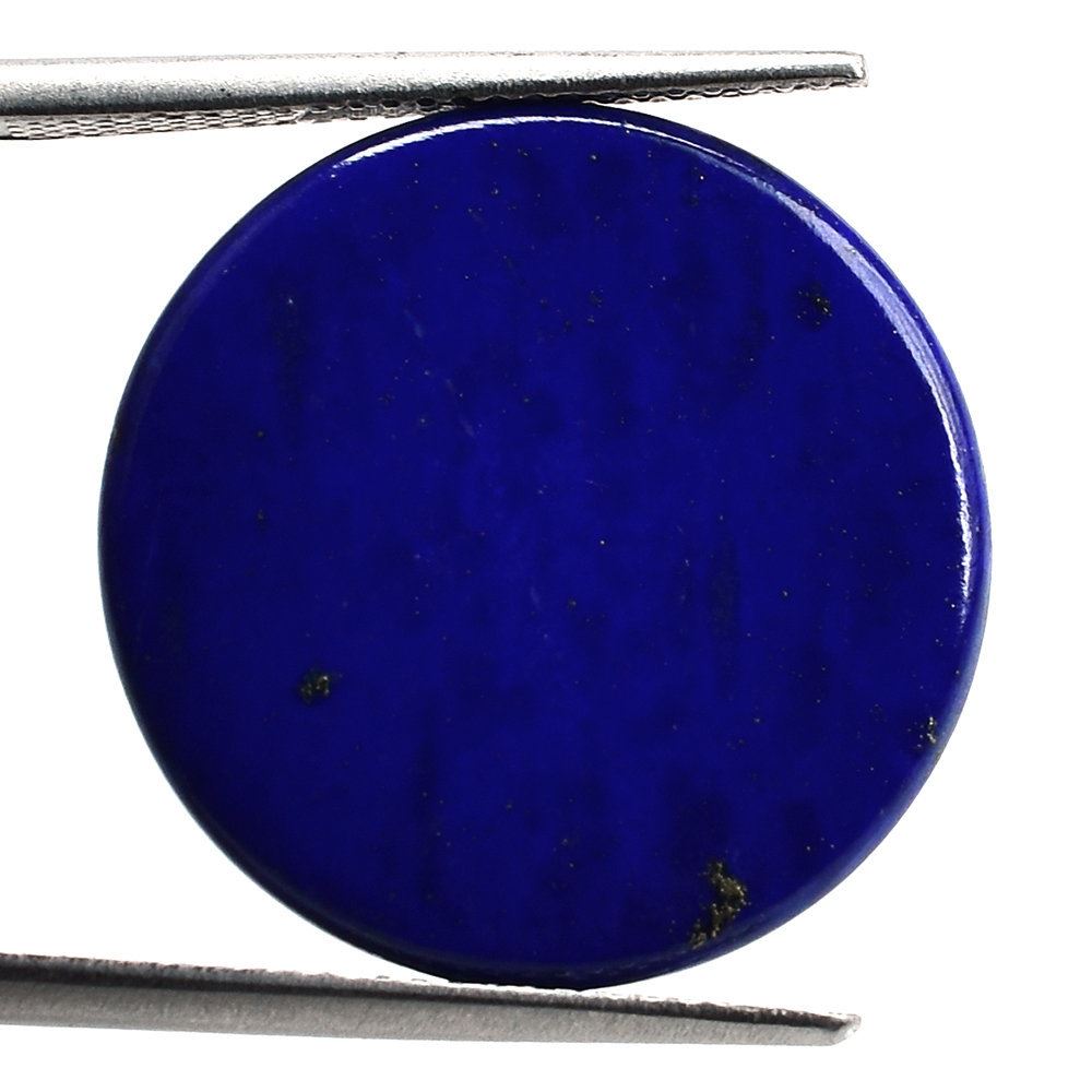 LAPIS LAZULI ROUND DISK (FINE) 20MM 10.99 Cts.
