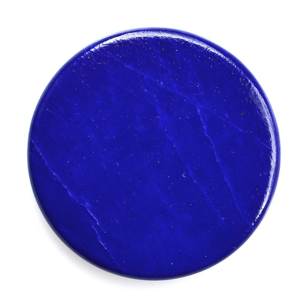 LAPIS LAZULI PLAIN ROUNDEL DISK (FINE) 23MM 16.66 Cts.