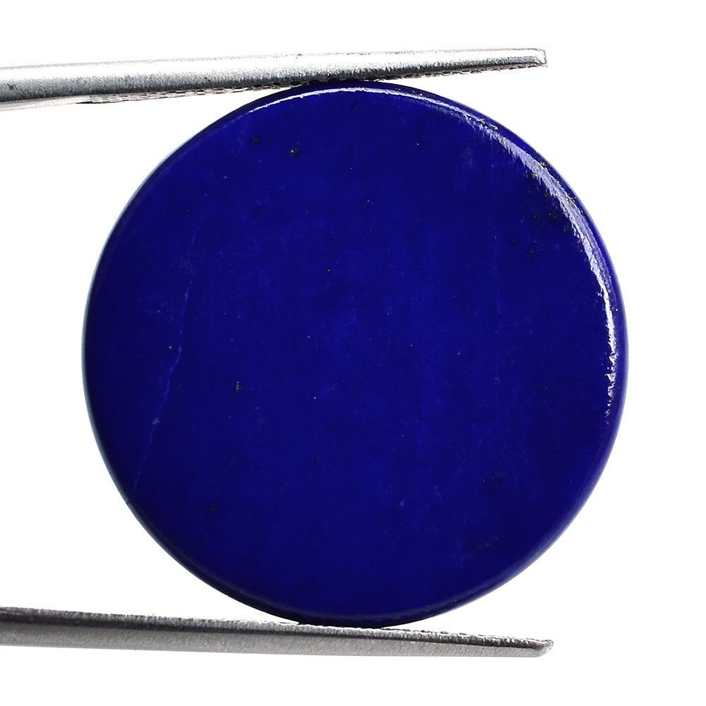 LAPIS LAZULI PLAIN ROUNDEL DISK (FINE) 23MM 16.66 Cts.