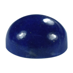LAPIS LAZULI SOME WHITE SPOTS AND PYRITE PLAIN CAB ROUND 6.00X6.00 MM 1.05 Cts.