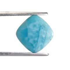 LARIMAR CUSHION CAB 12MM 5.61 Cts.