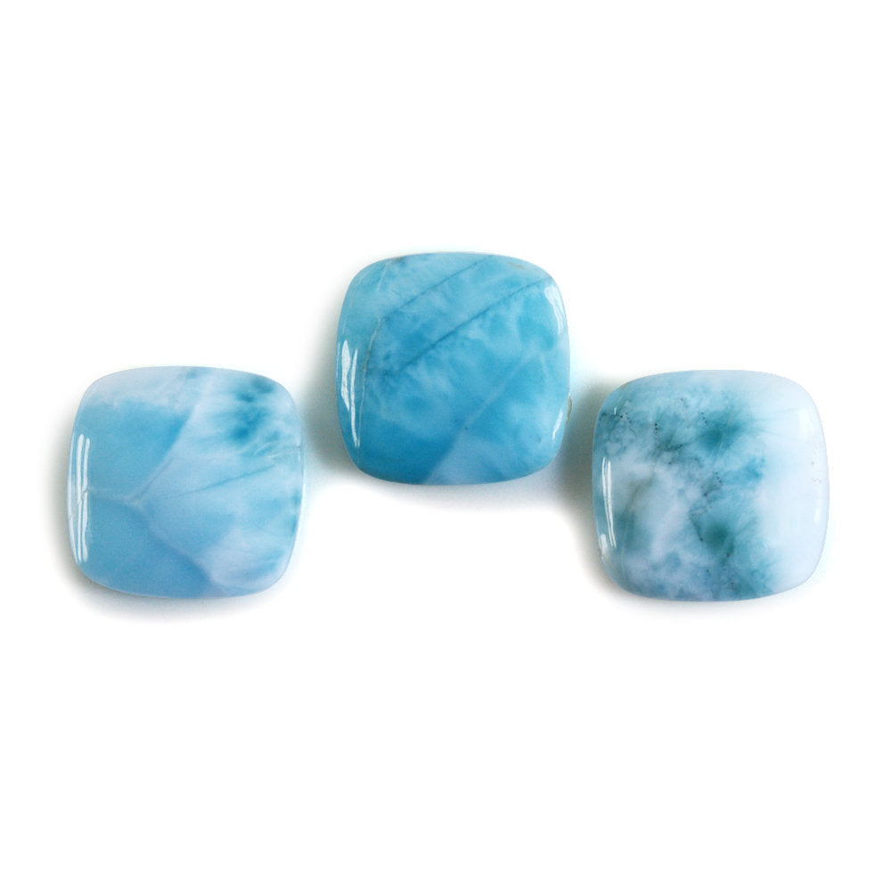 LARIMAR CUSHION CAB 12MM 5.61 Cts.