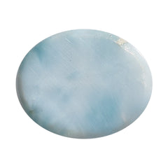 LARIMAR PLAIN OVAL CAB 11.00X9.00 MM 3.73 Cts.