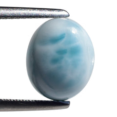 LARIMAR PLAIN OVAL CAB 11.00X9.00 MM 3.73 Cts.