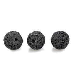 LAVA STONE PLAIN BALLS 10MM 1.35 Cts.