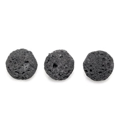 LAVA STONE PLAIN BALLS 10MM 1.35 Cts.