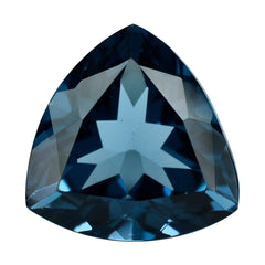 LONDON BLUE TOPAZ CUT TRILLION 13.00MM 9.28 Cts.