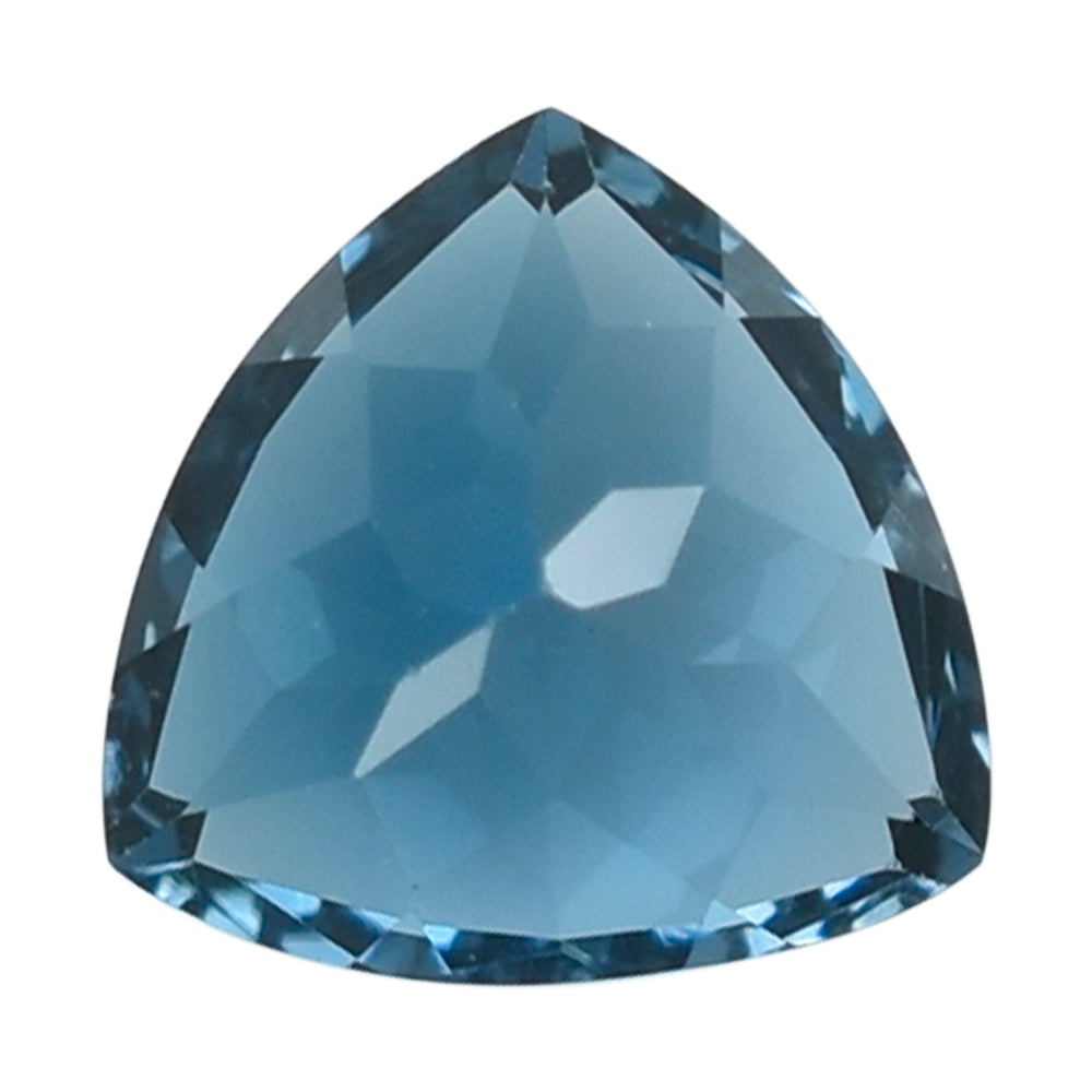 LONDON BLUE TOPAZ CUT TRILLION 13.00MM 9.28 Cts.