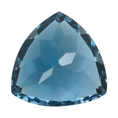 LONDON BLUE TOPAZ CUT TRILLION 13.00MM 9.28 Cts.