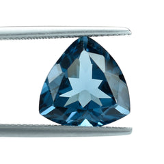 LONDON BLUE TOPAZ CUT TRILLION 13.00MM 9.28 Cts.