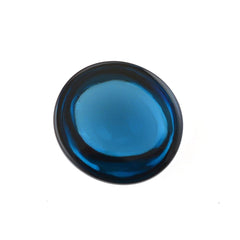 LONDON BLUE TOPAZ OVAL CAB 14X13MM 11.5Cts.