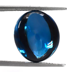 LONDON BLUE TOPAZ FANCY OVAL 14.50X13MM 15.38 Cts.