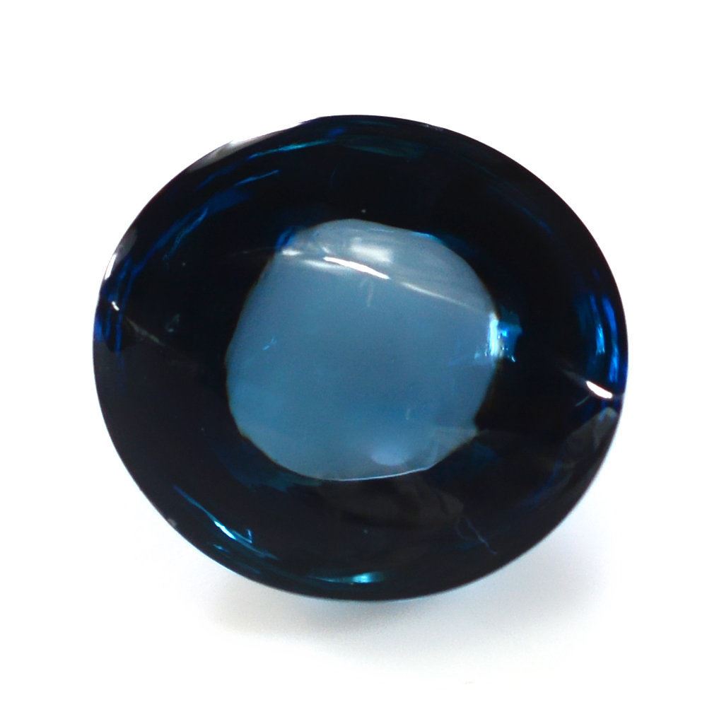 LONDON BLUE TOPAZ FANCY OVAL 14X13MM 15.34 Cts.