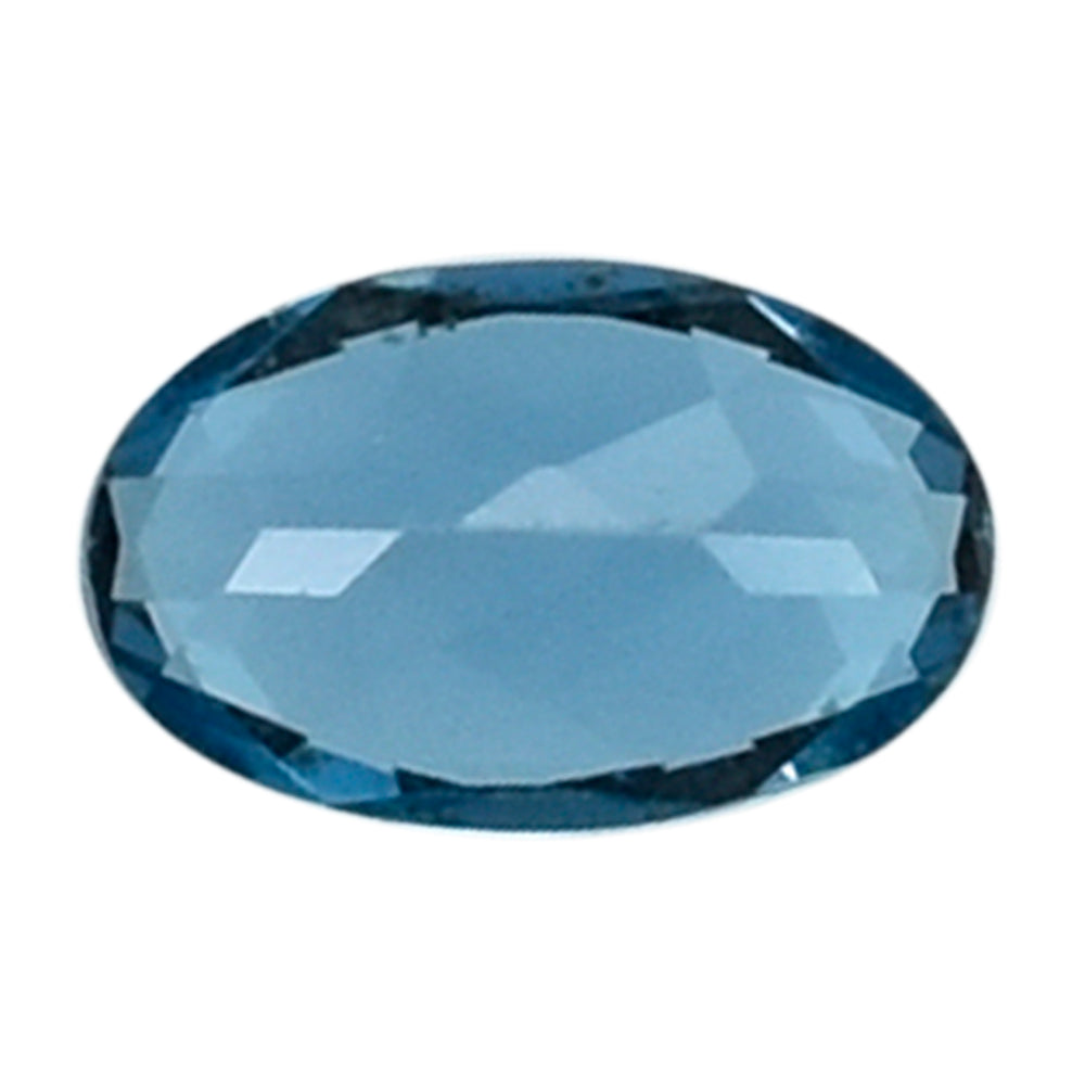 LONDON BLUE TOPAZ CUT OVAL 7X4.50MM 0.78 Cts.