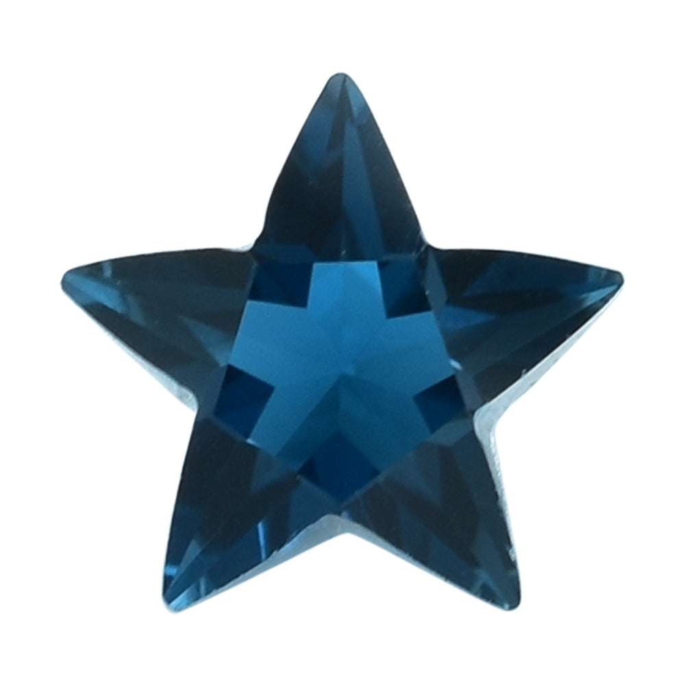 LONDON BLUE TOPAZ CUT STAR 8MM (THICKNESS:-5.20-5.60MM) 1.98 Cts.
