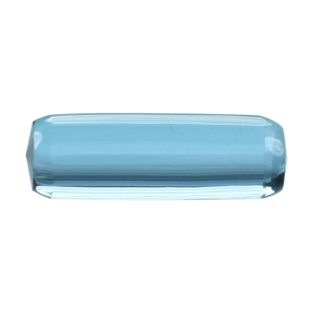 LONDON BLUE TOPAZ SIDE FACETS TUBE 15X5MM 4.83 Cts.