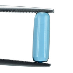 LONDON BLUE TOPAZ SIDE FACETS TUBE 15X5MM 4.83 Cts.