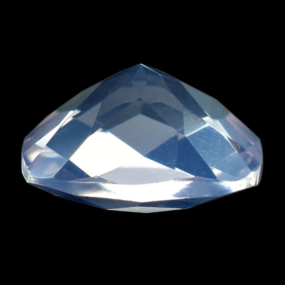 LAVENDER MOON QUARTZ CHECKER CUT CUSHION 12.00MM 6.47 Cts.