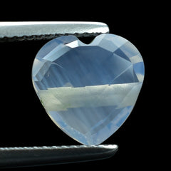 LEVANDOR MOON QUARTZ BRIOLETTE HEART  (FULL DRILL) 10MM 2.95 Cts.