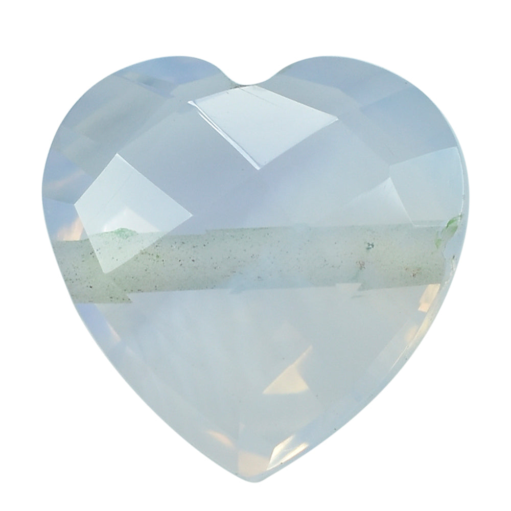 LEVANDOR MOON QUARTZ BRIOLETTE HEART  (FULL DRILL) 10MM 2.95 Cts.