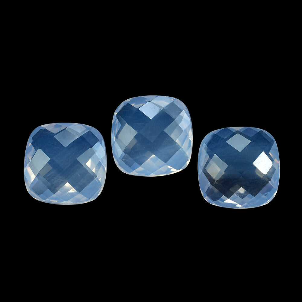 LAVENDER MOON QUARTZ BRIOLETTE CUSHION 10MM 3.63 Cts.